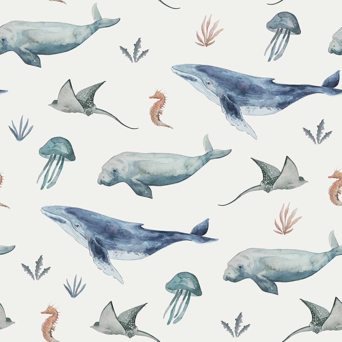 Deep Sea Life Towel