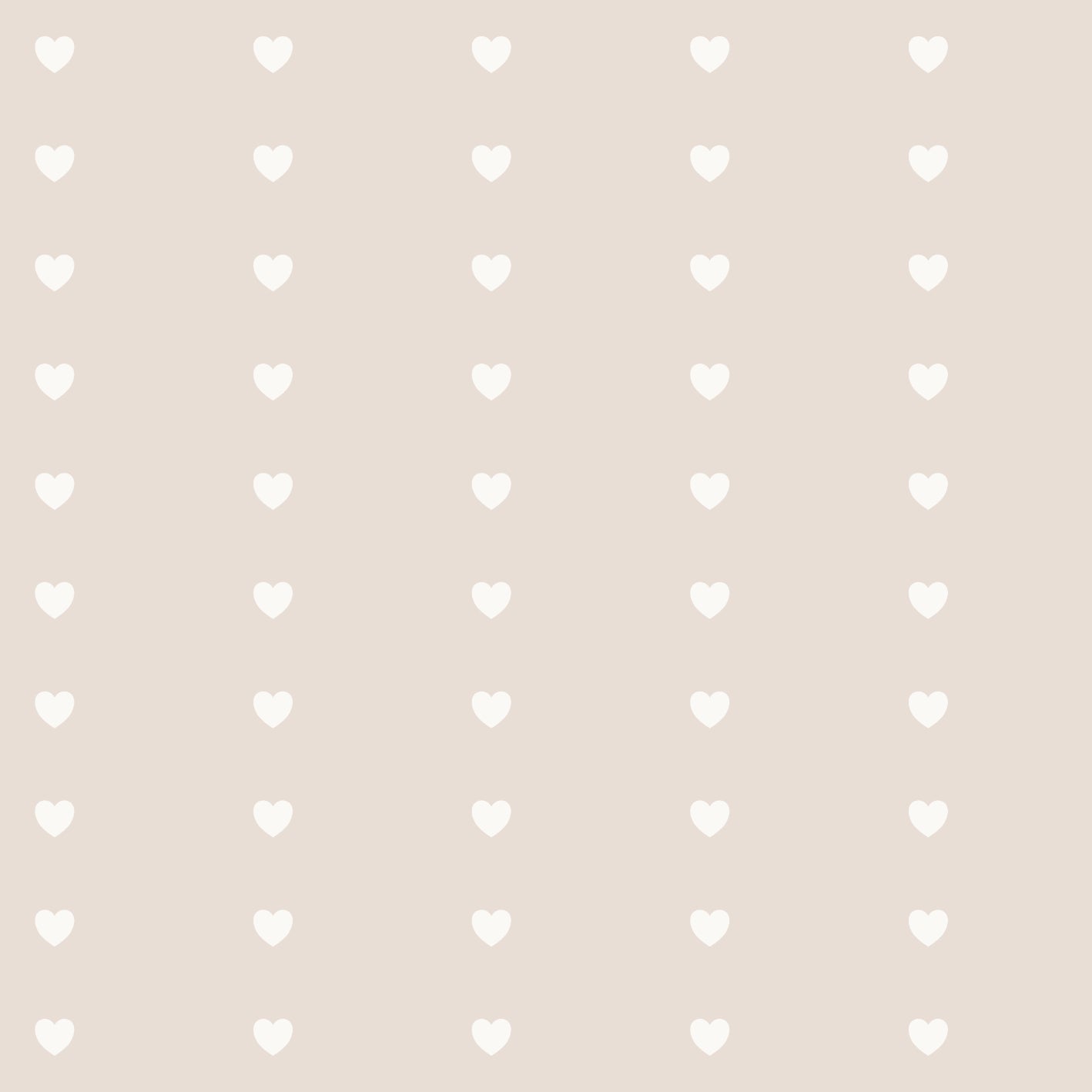 HeartStripes Beige