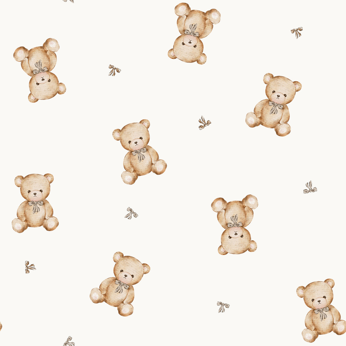 William Teddy Tossed – Off White - Family Fabrics B.V.