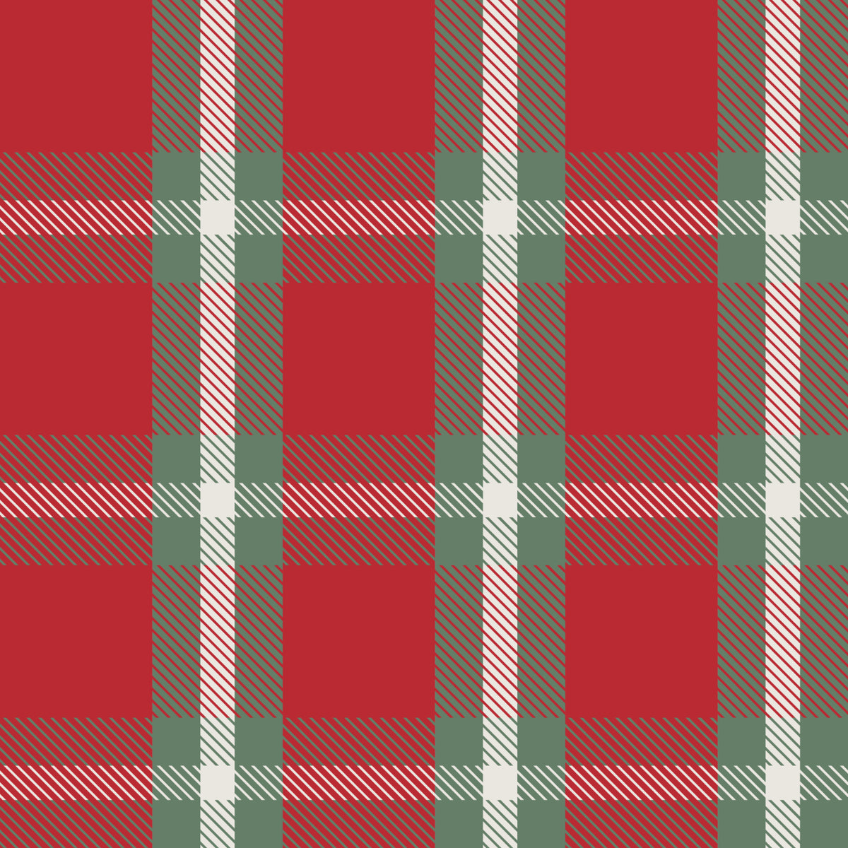 Tartan – Red Green - Family Fabrics B.V.