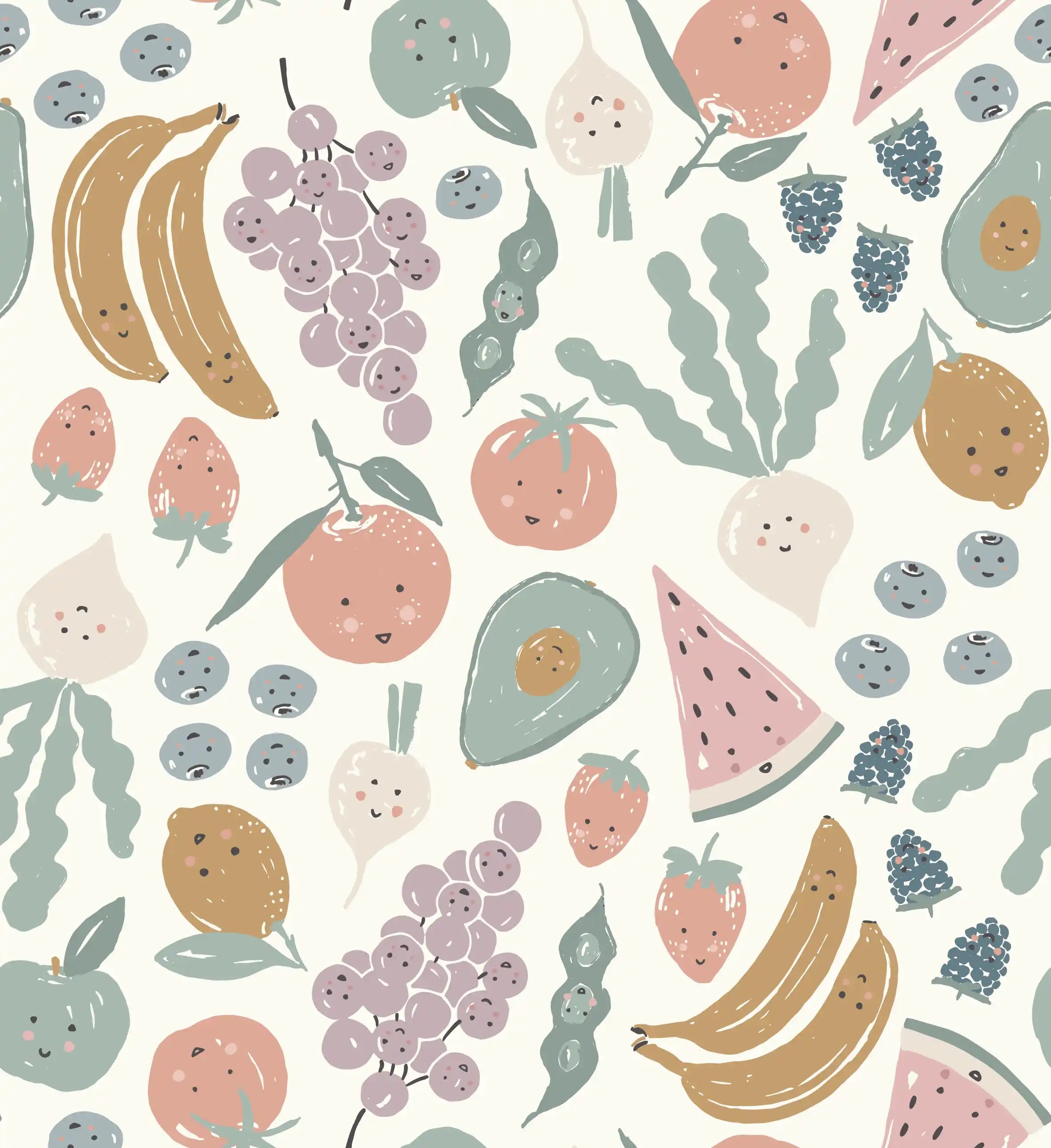 Happy Fruit Dusty Pink