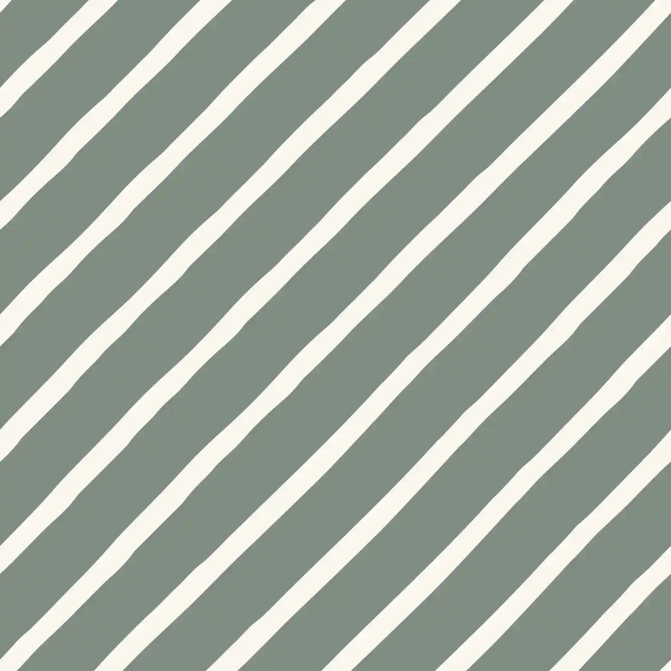 Candy Diagonal Stripe Light Green