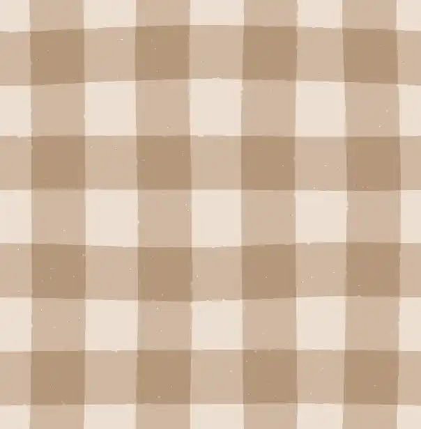 Mini Gingham Check Brown