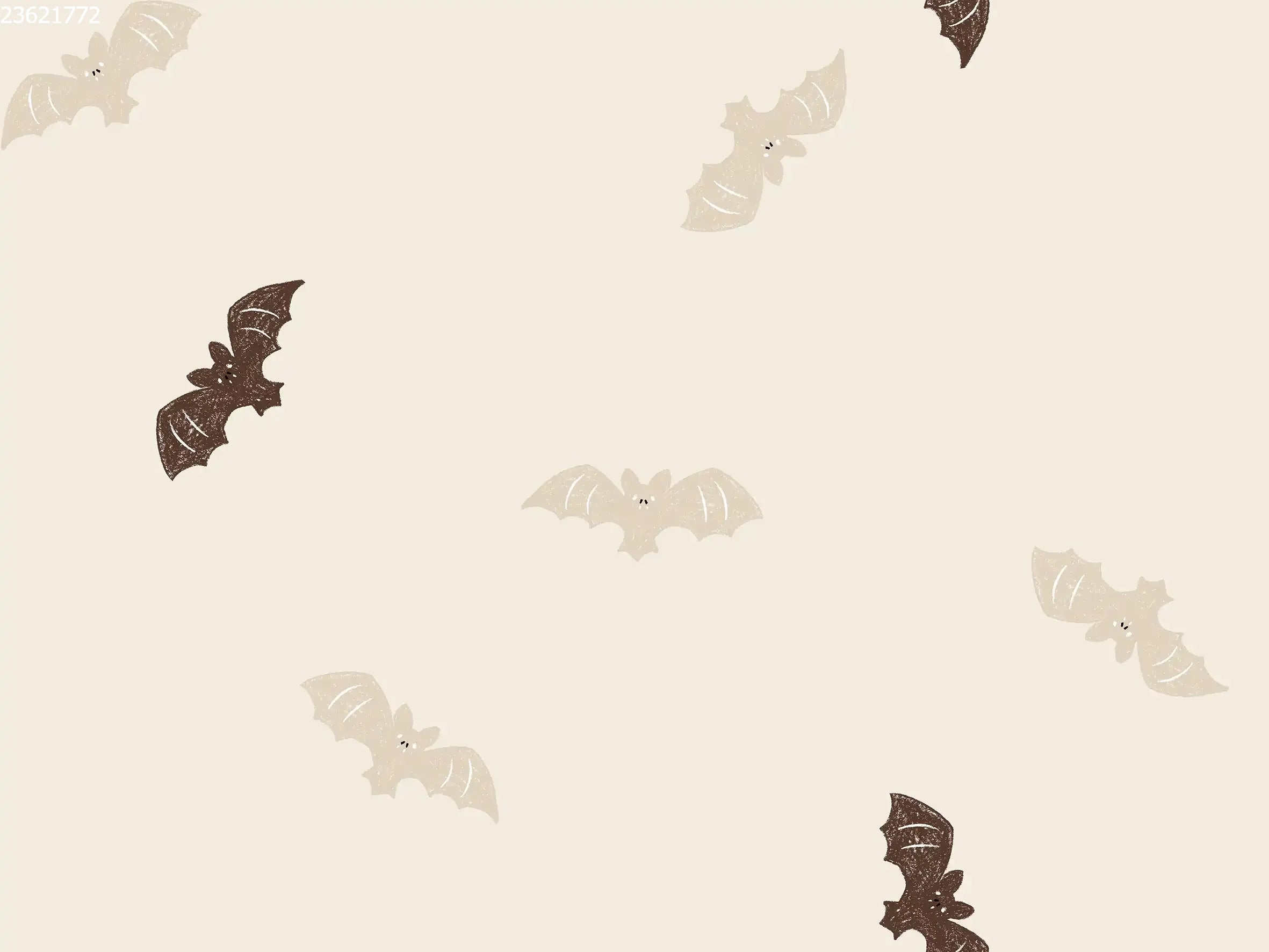 Bats Brown Beige Small - Family Fabrics B.V.