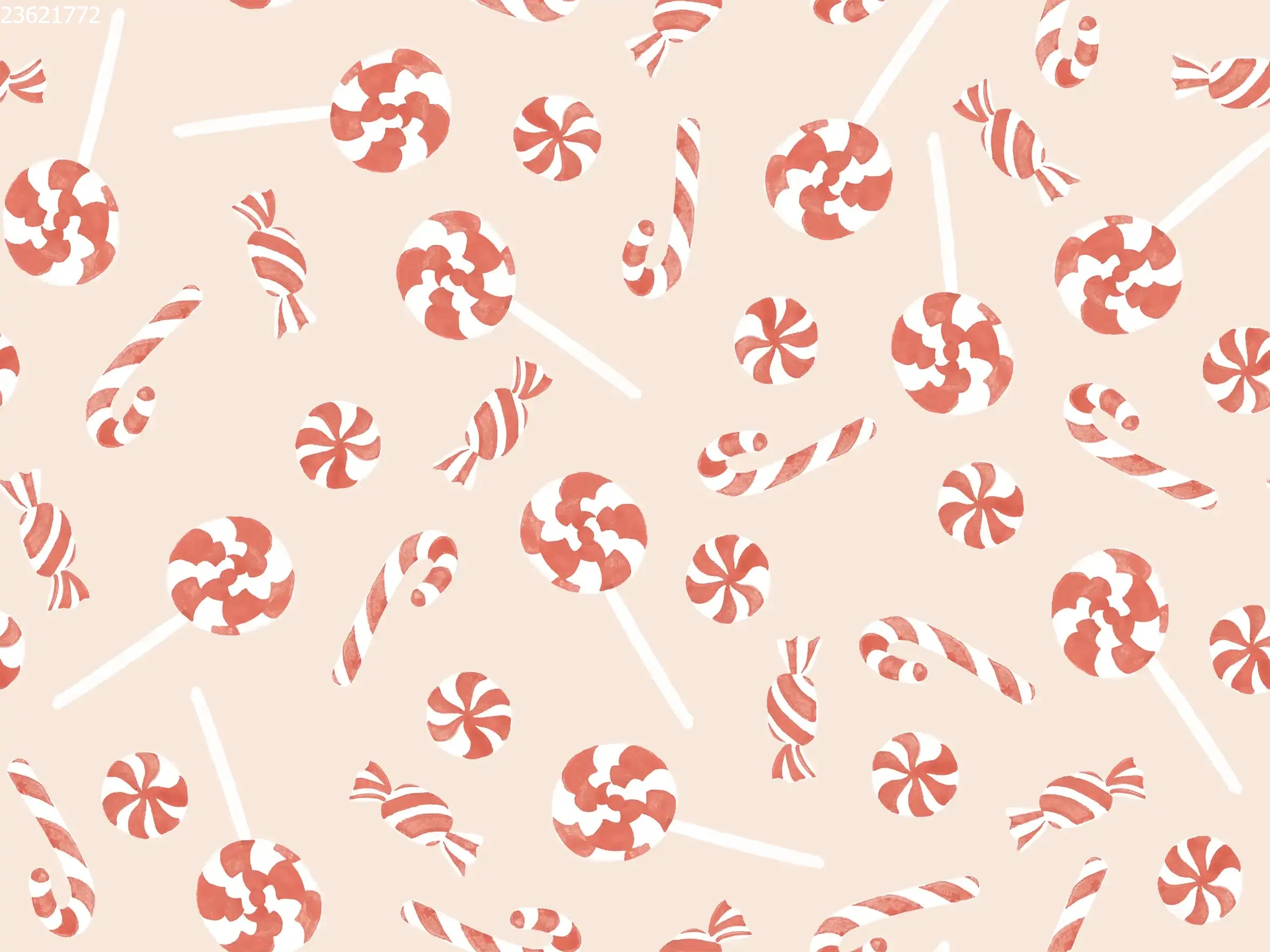 Christmas Candy Pink - Family Fabrics B.V.