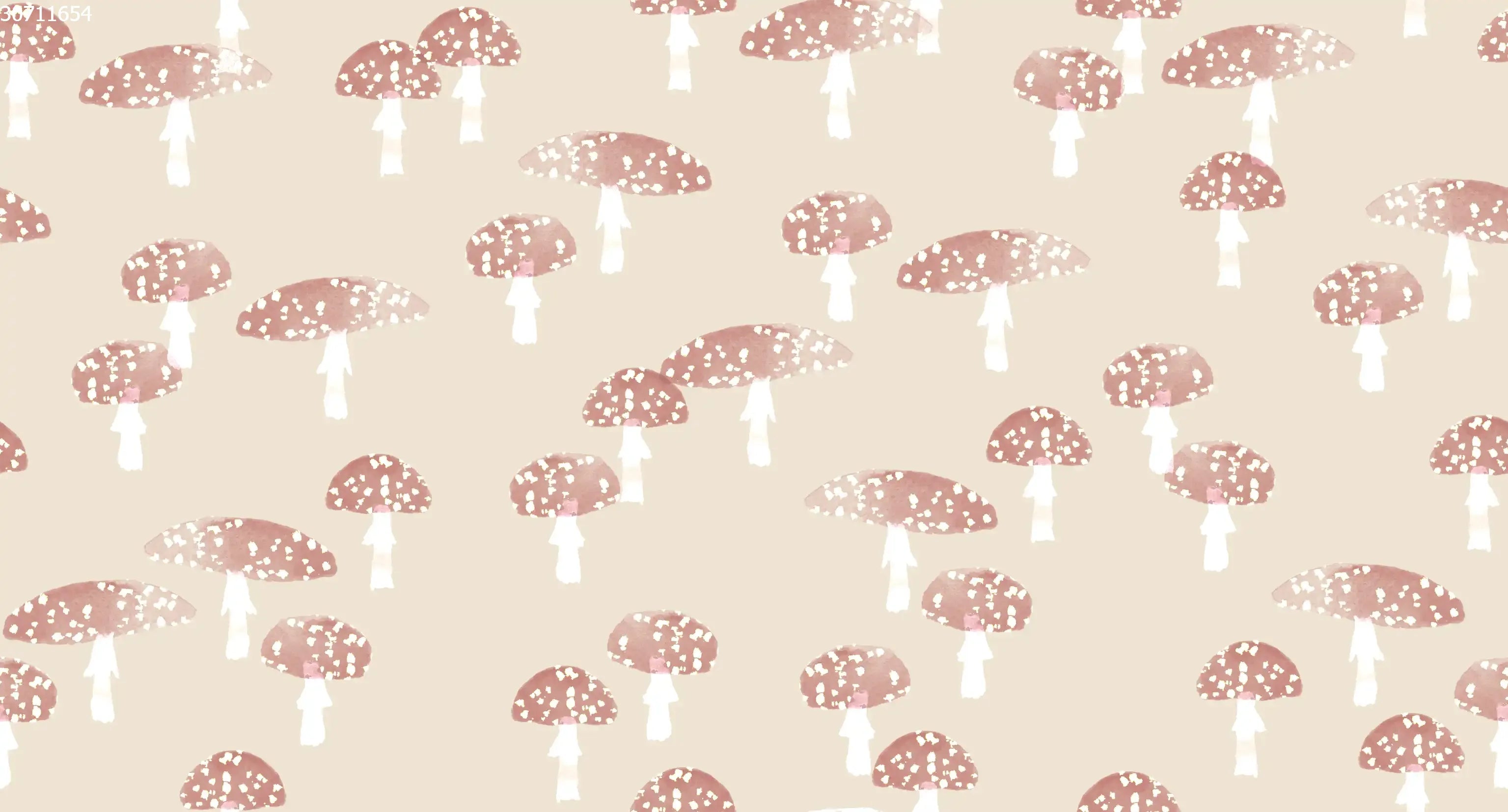 Mushrooms Pastel - Family Fabrics B.V.