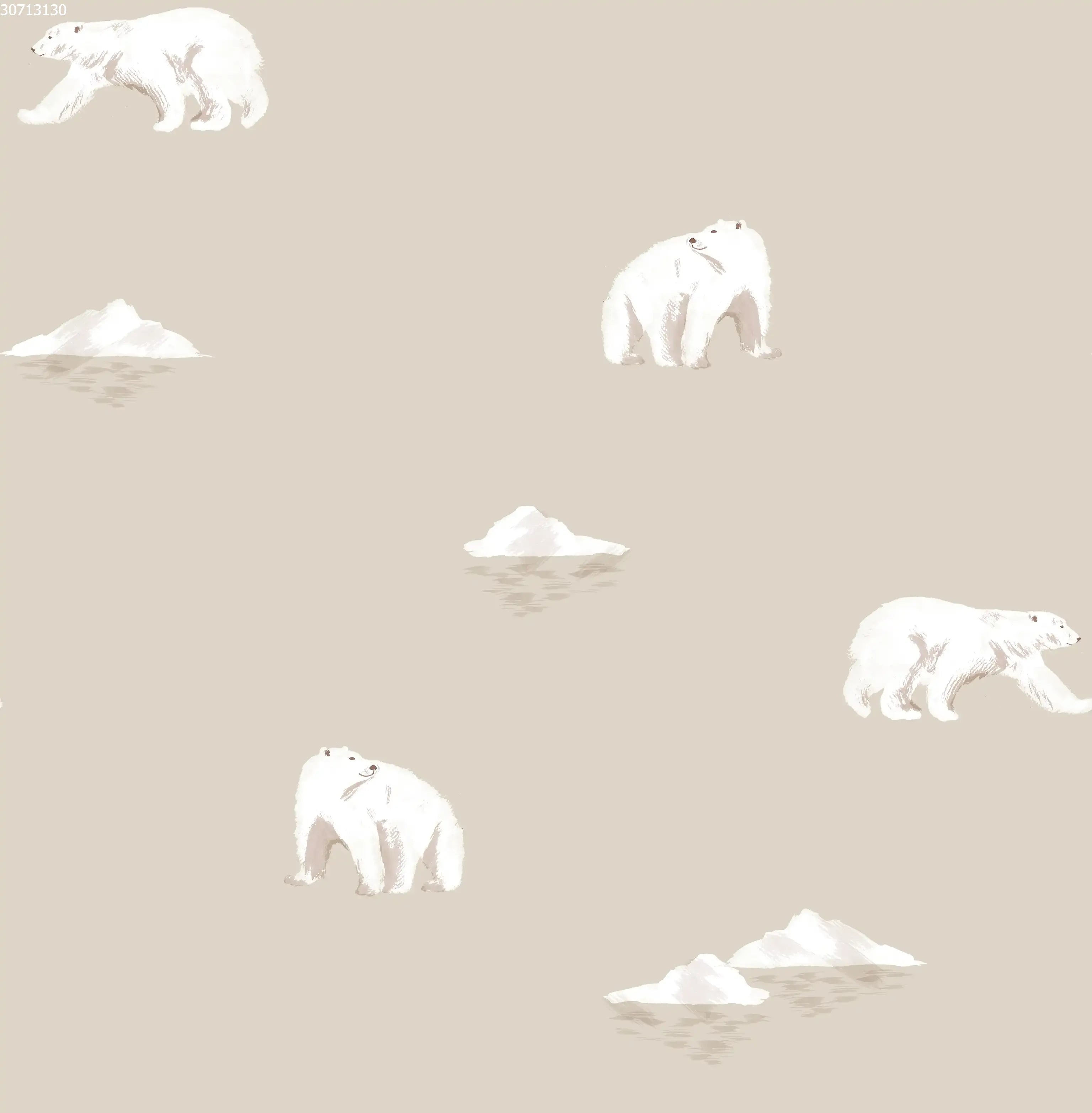 Polar Bear Beige - Family Fabrics B.V.