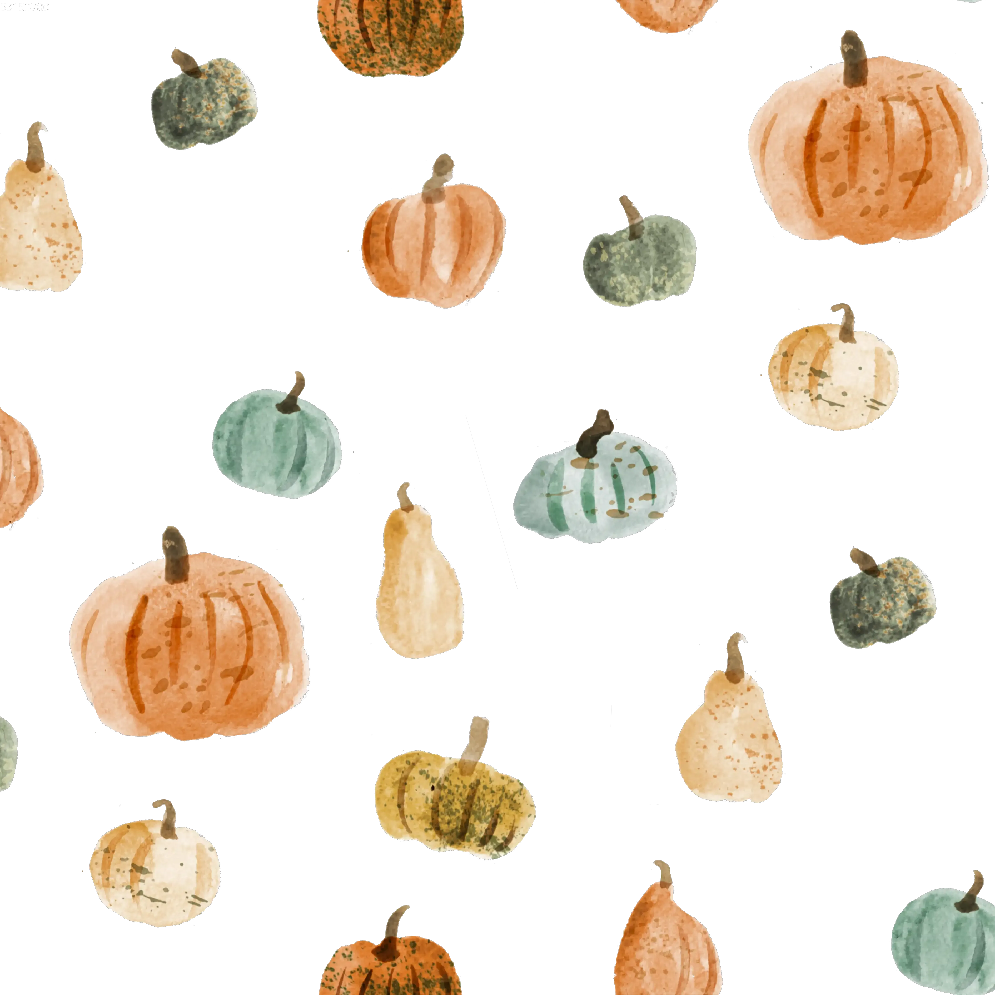 Pumpkins Off White - Family Fabrics B.V.
