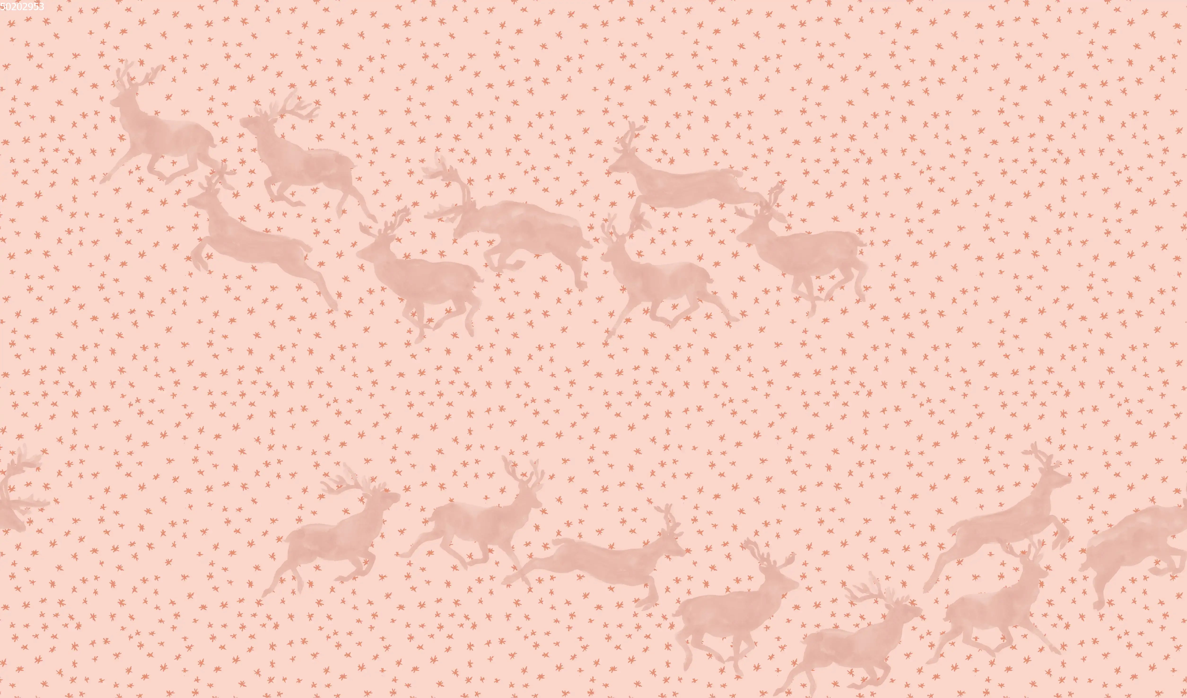 Reindeer Pink - Family Fabrics B.V.