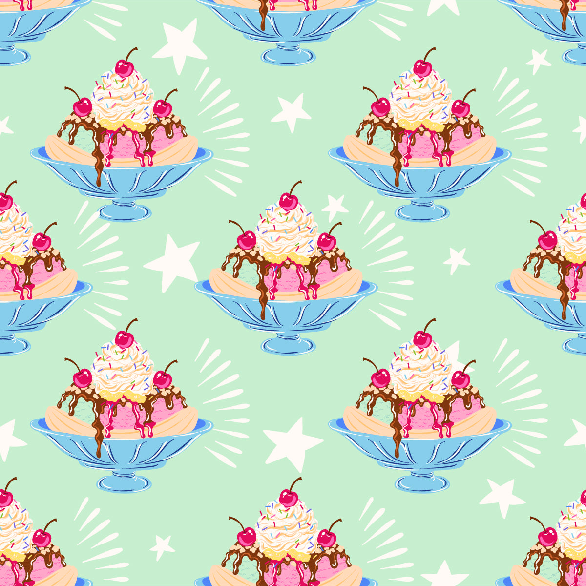 Ice Cream Sundae Boat - Family Fabrics B.V.