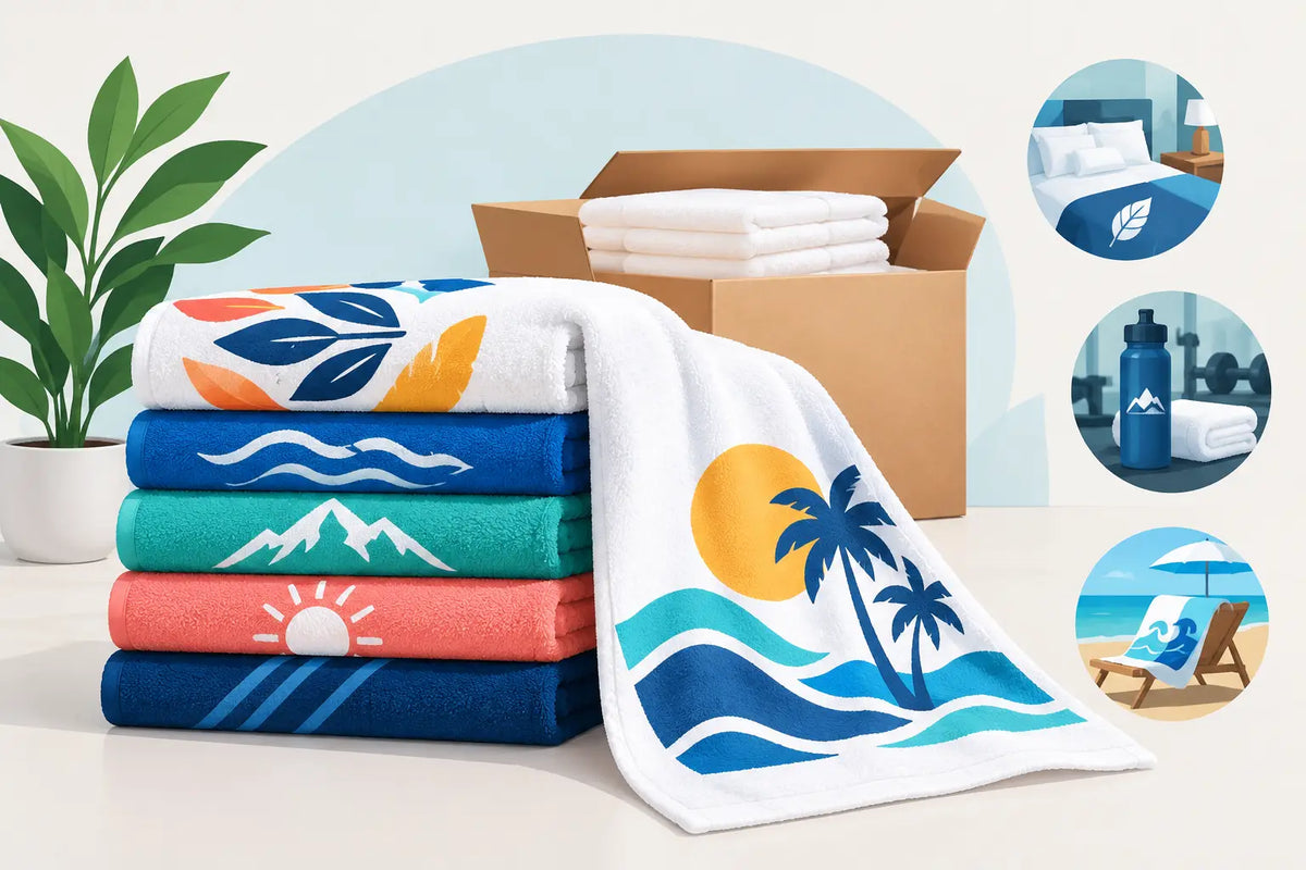 Custom Printed Towels Wholesale, Made Practical