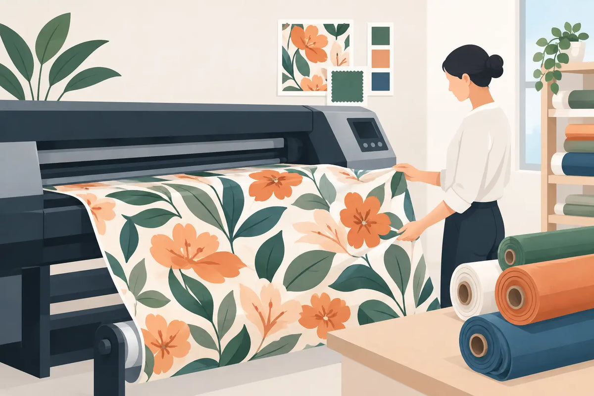 How to Print Fabric by the Meter for Your Brand