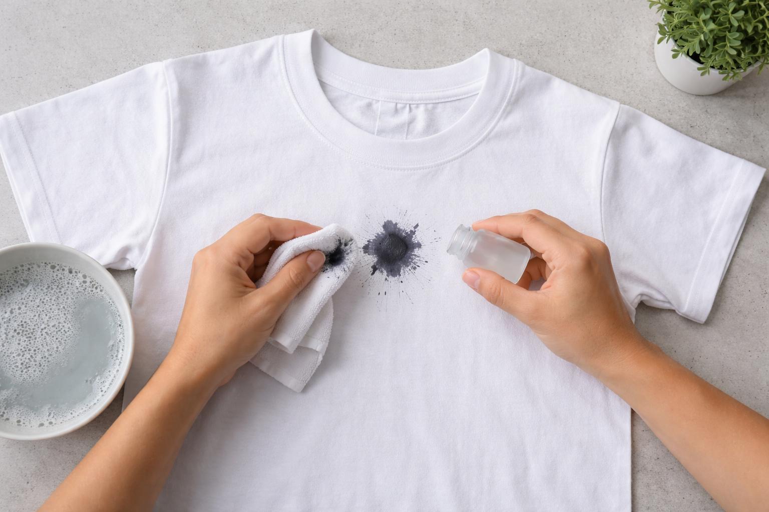 How to Get Printer Ink Out of Clothes: