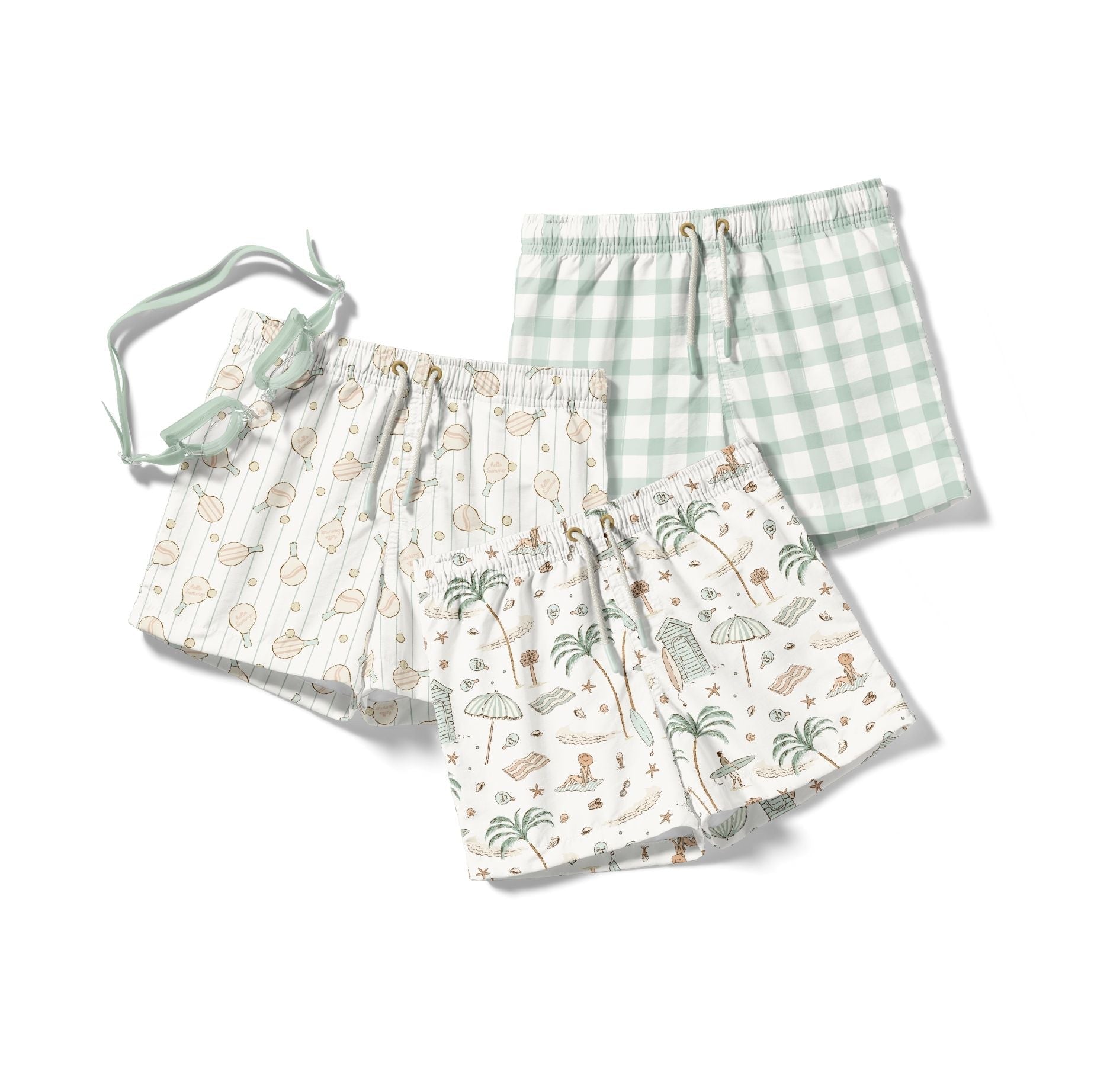 “Abstract and geometric print fabrics collection by Family Fabrics – modern dots, stripes and shapes printed on jersey, rib and waffle fabrics.”