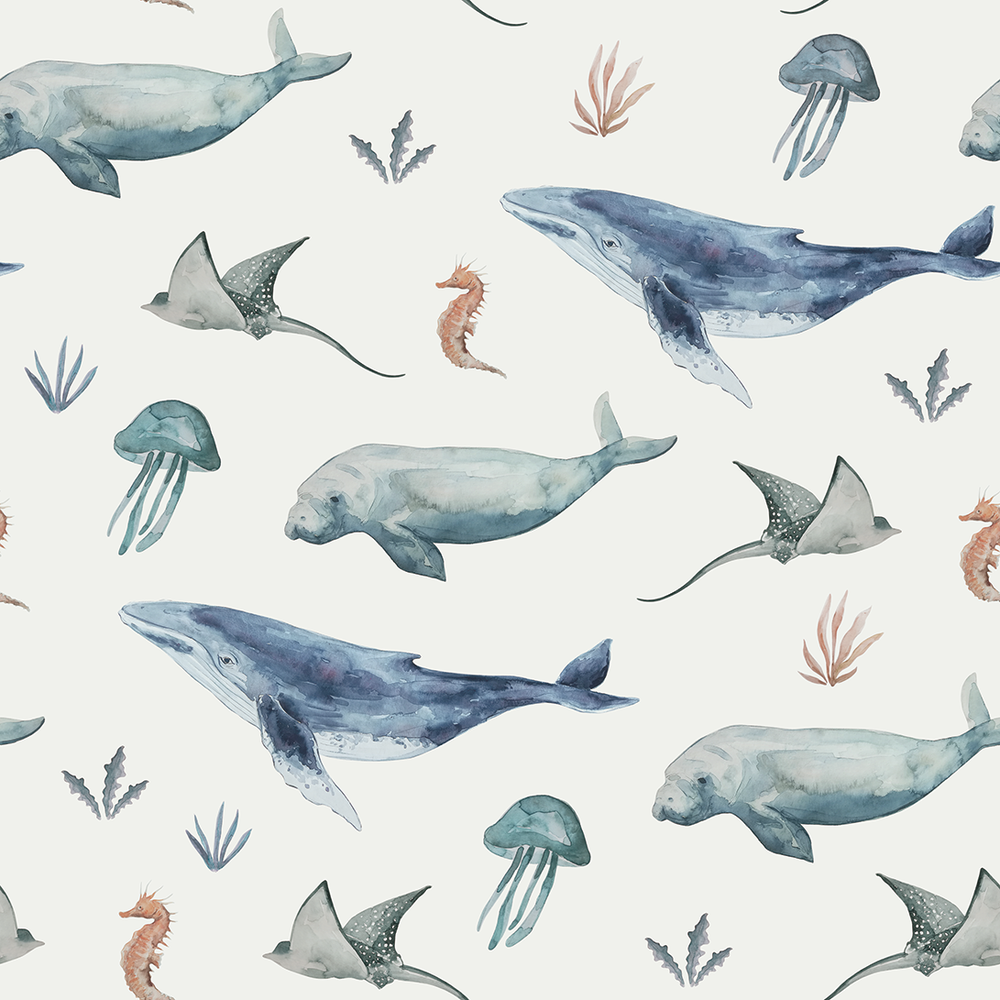 Deep Sea Life Towel