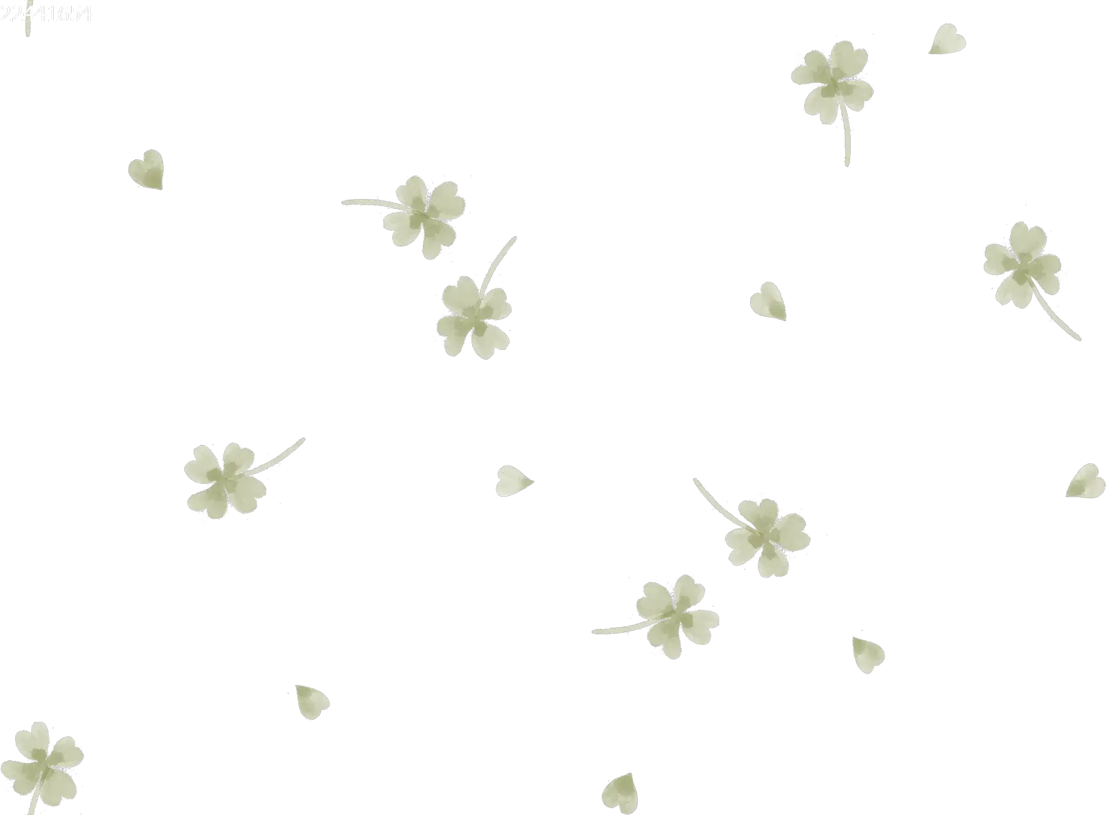 Four Leaf Clover Green