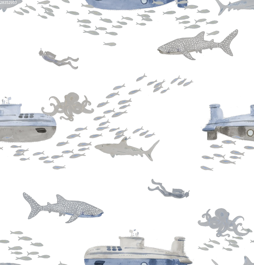 Deep Sea Diving Off White