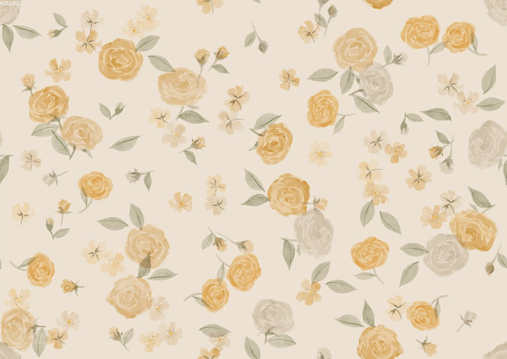 Summer Rose Yellow Beige