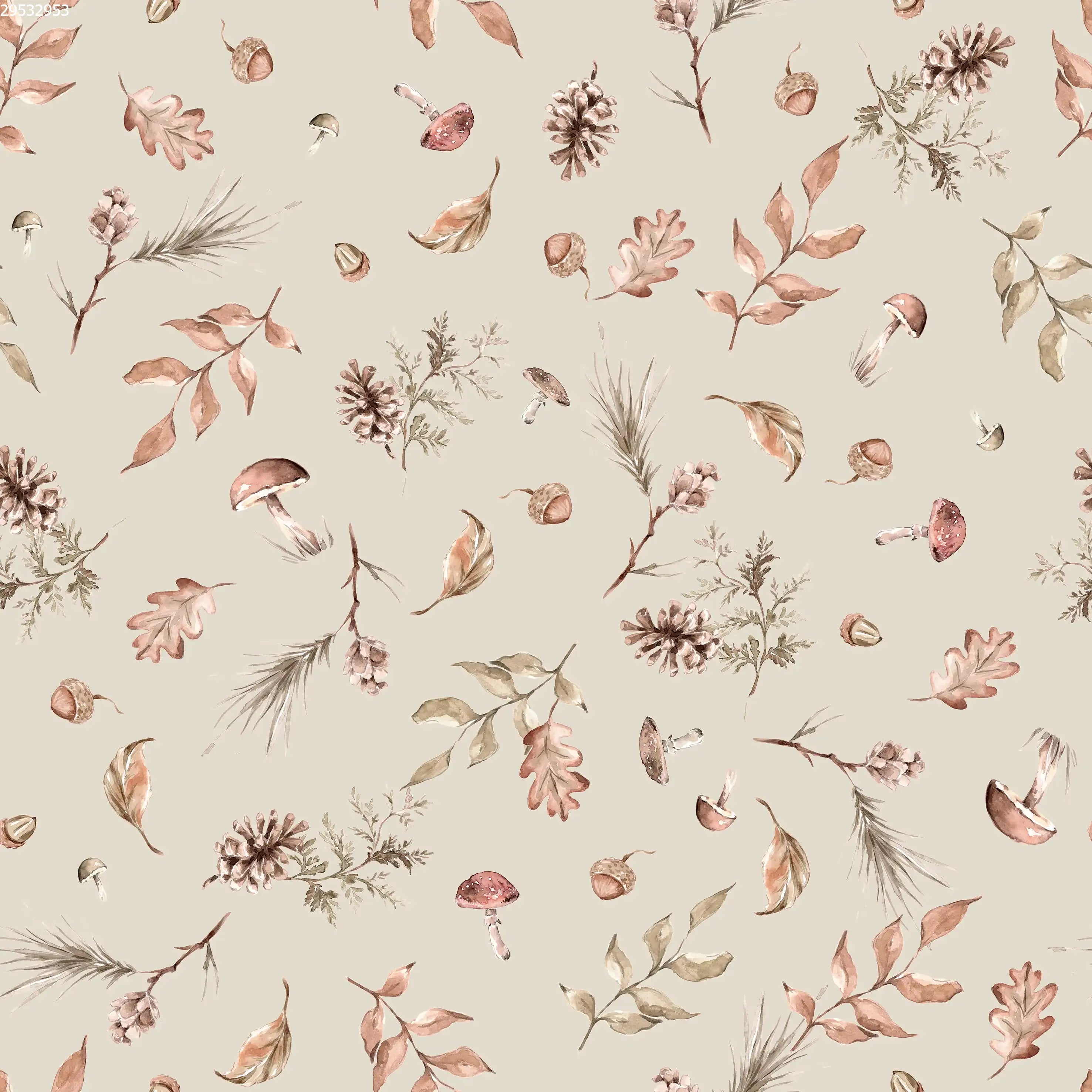 Autumn Elements Green