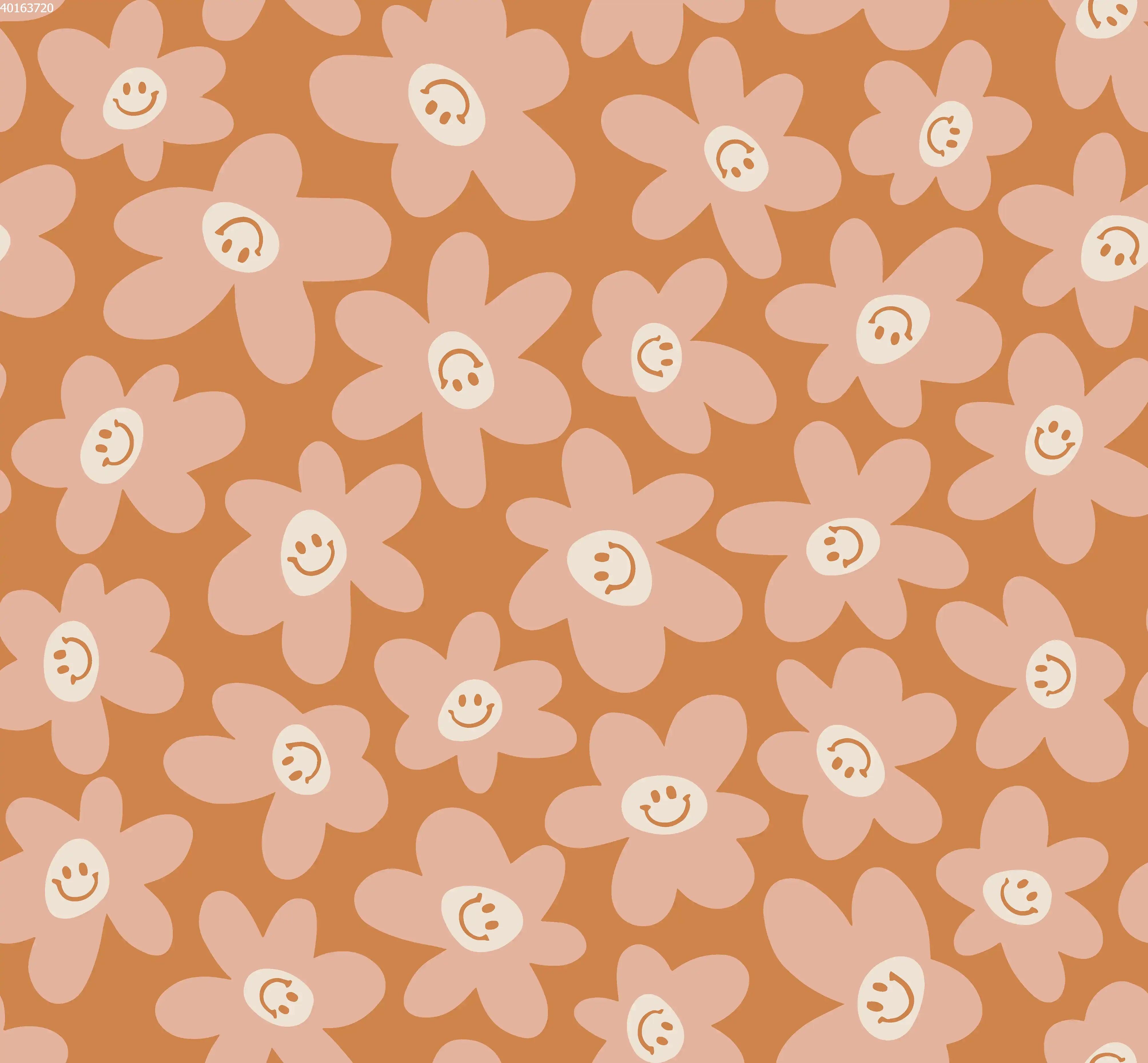 Smiling Flower Orange