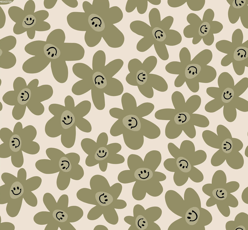 Smiling Flower Green