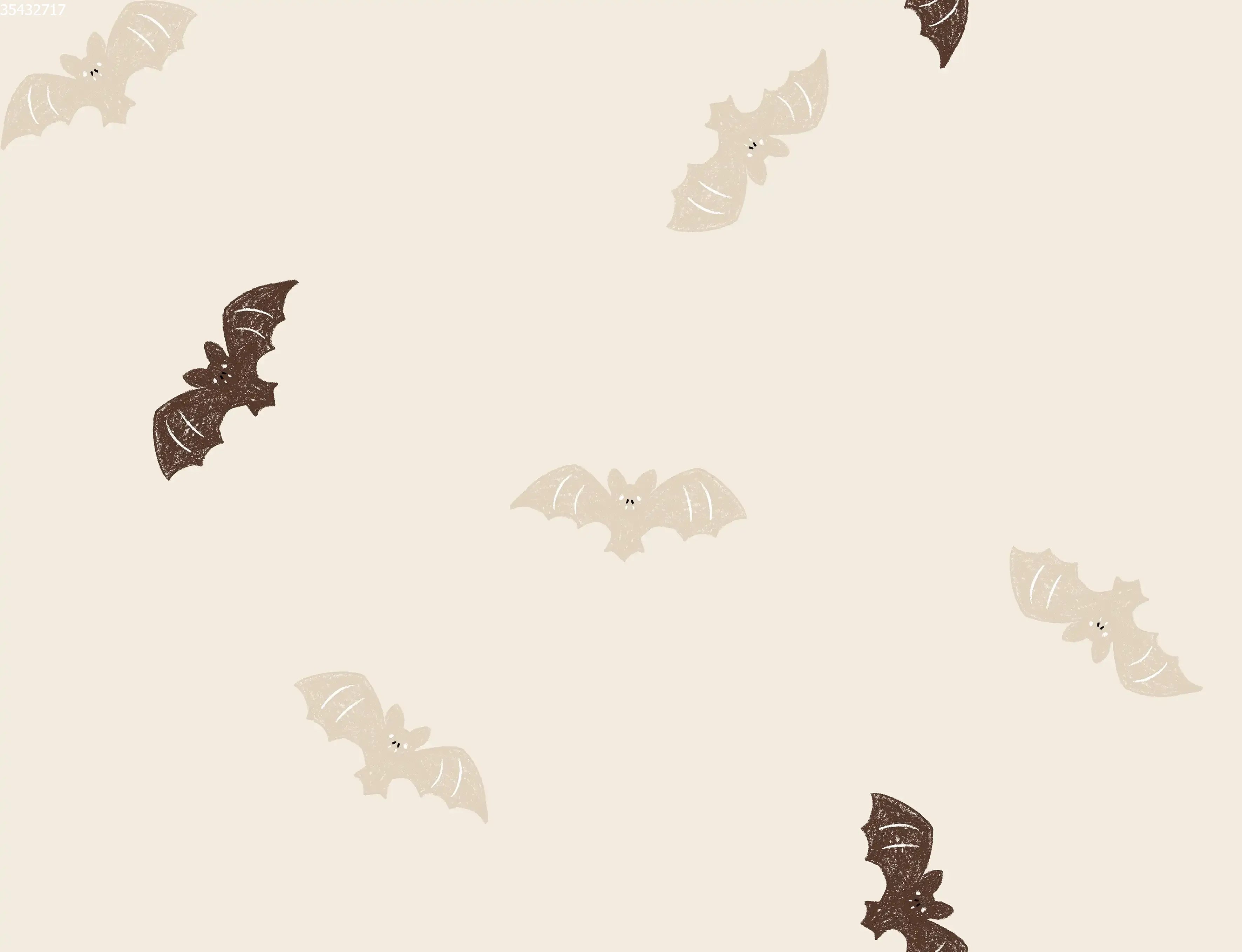 Bats Brown Beige Big