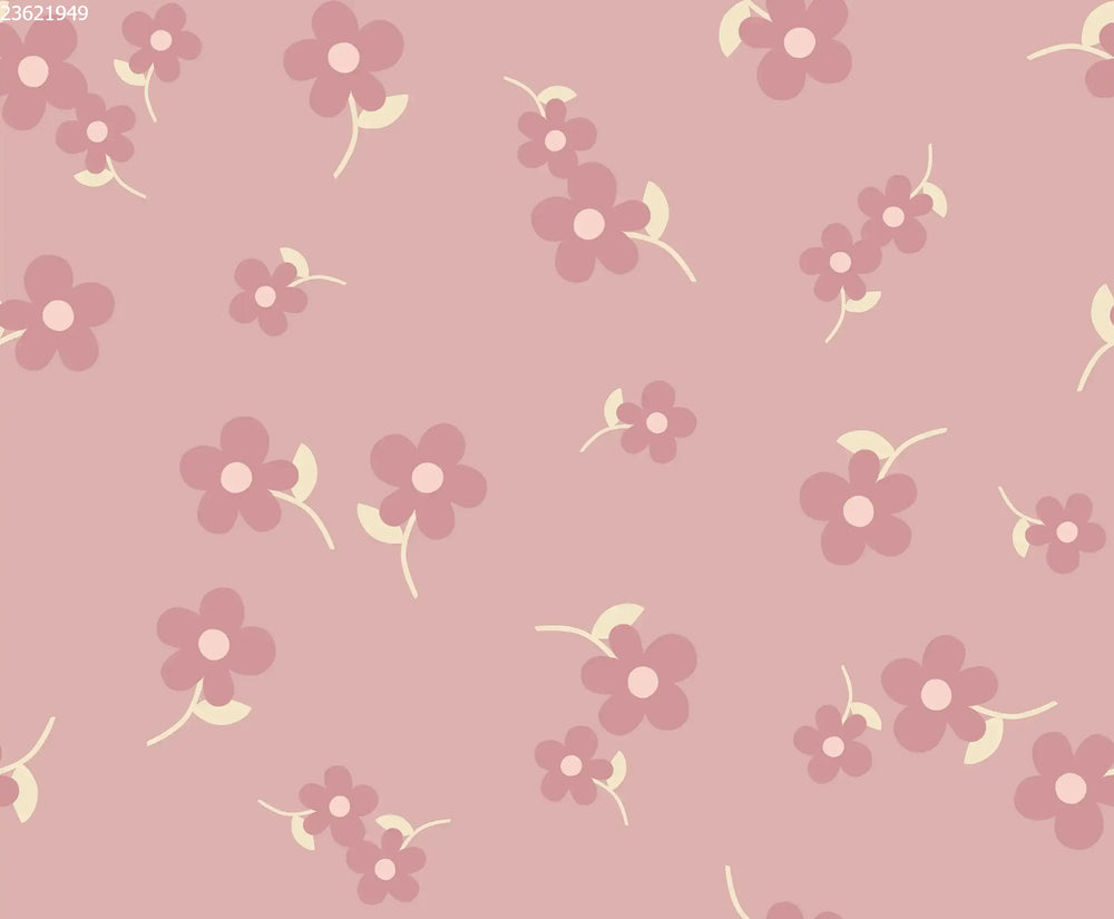 Bold Flower Ash Rose Small