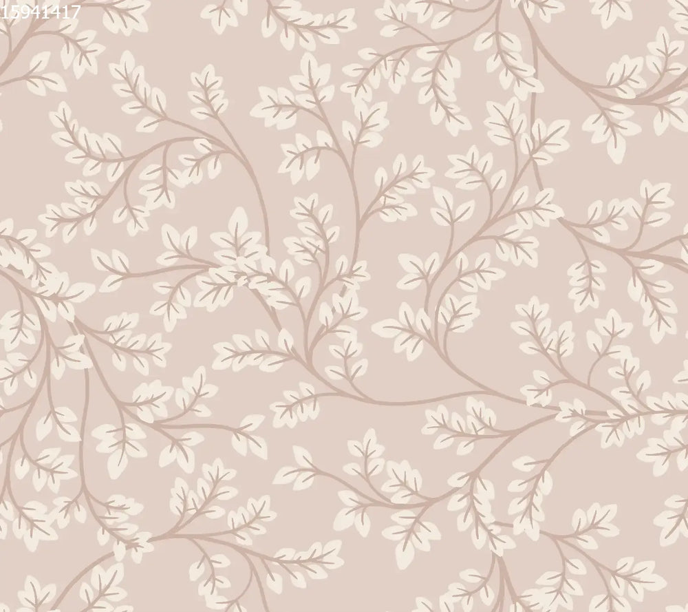 Chintz Leaves Beige