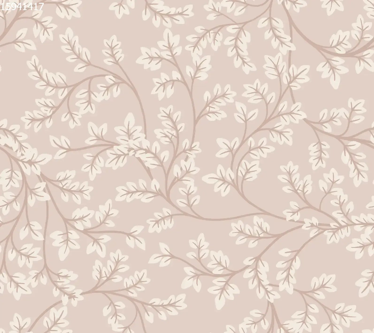 Chintz Leaves Beige