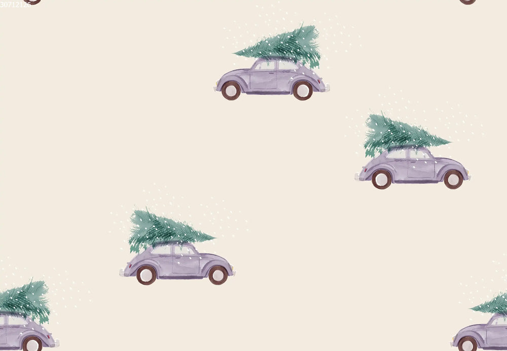 Christmas Tree Car Creme