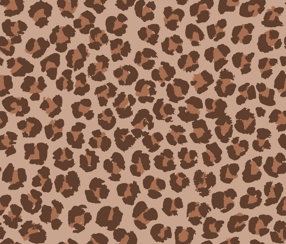Leopard Spots Brown Medium