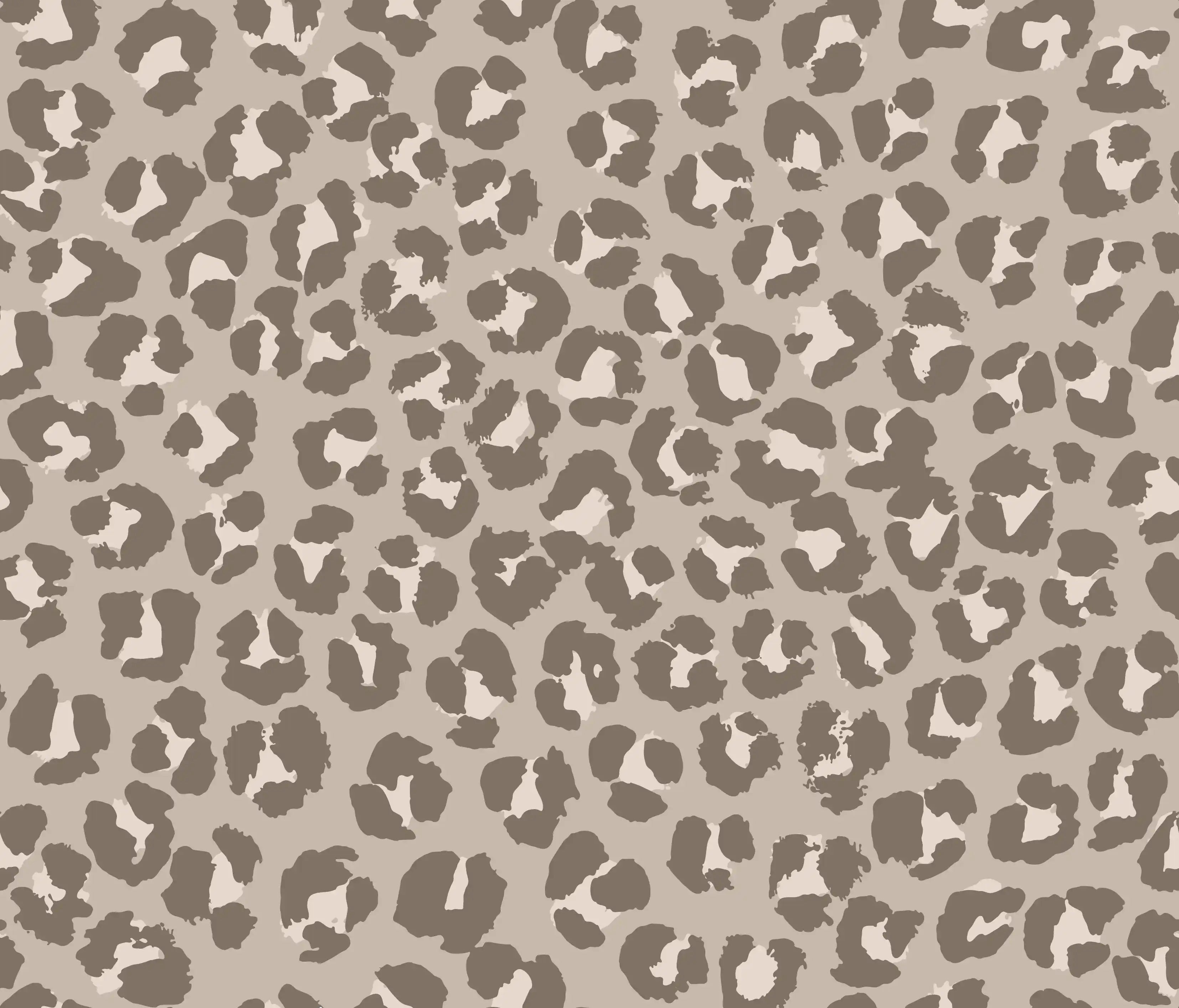 Leopard Spots Greige Medium