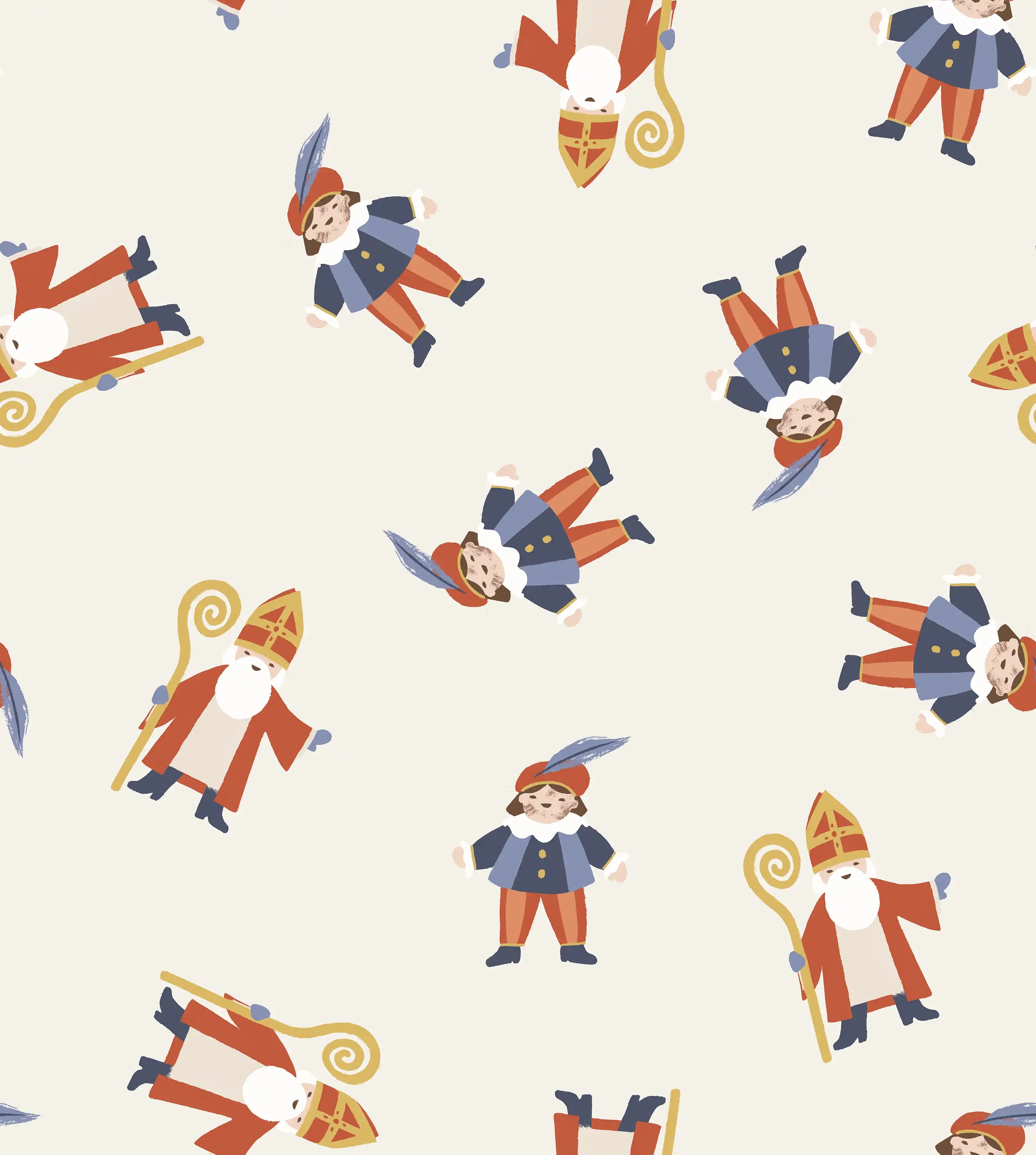 Sinterklaas and Piet Pearl