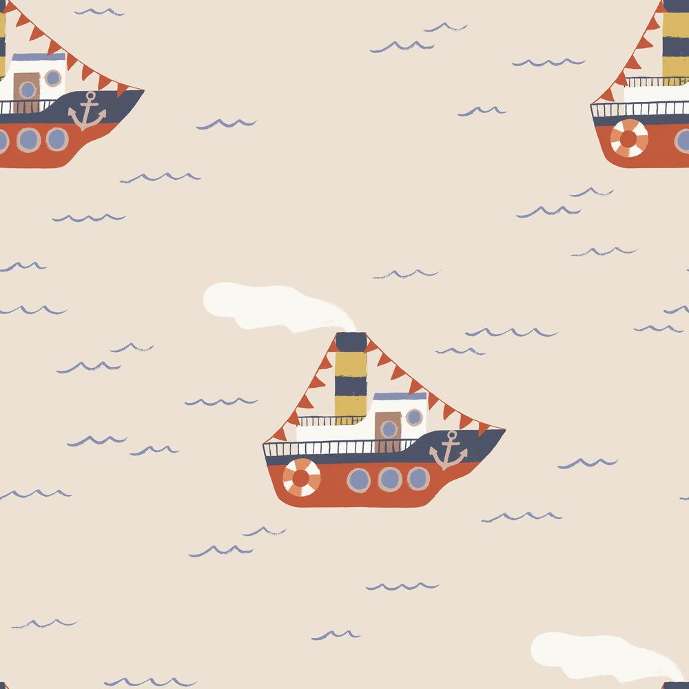 Steamer Boat Taupe Big