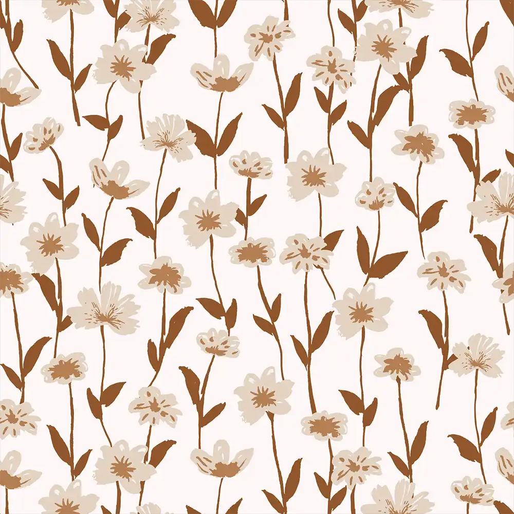 Vintage ditsy flower