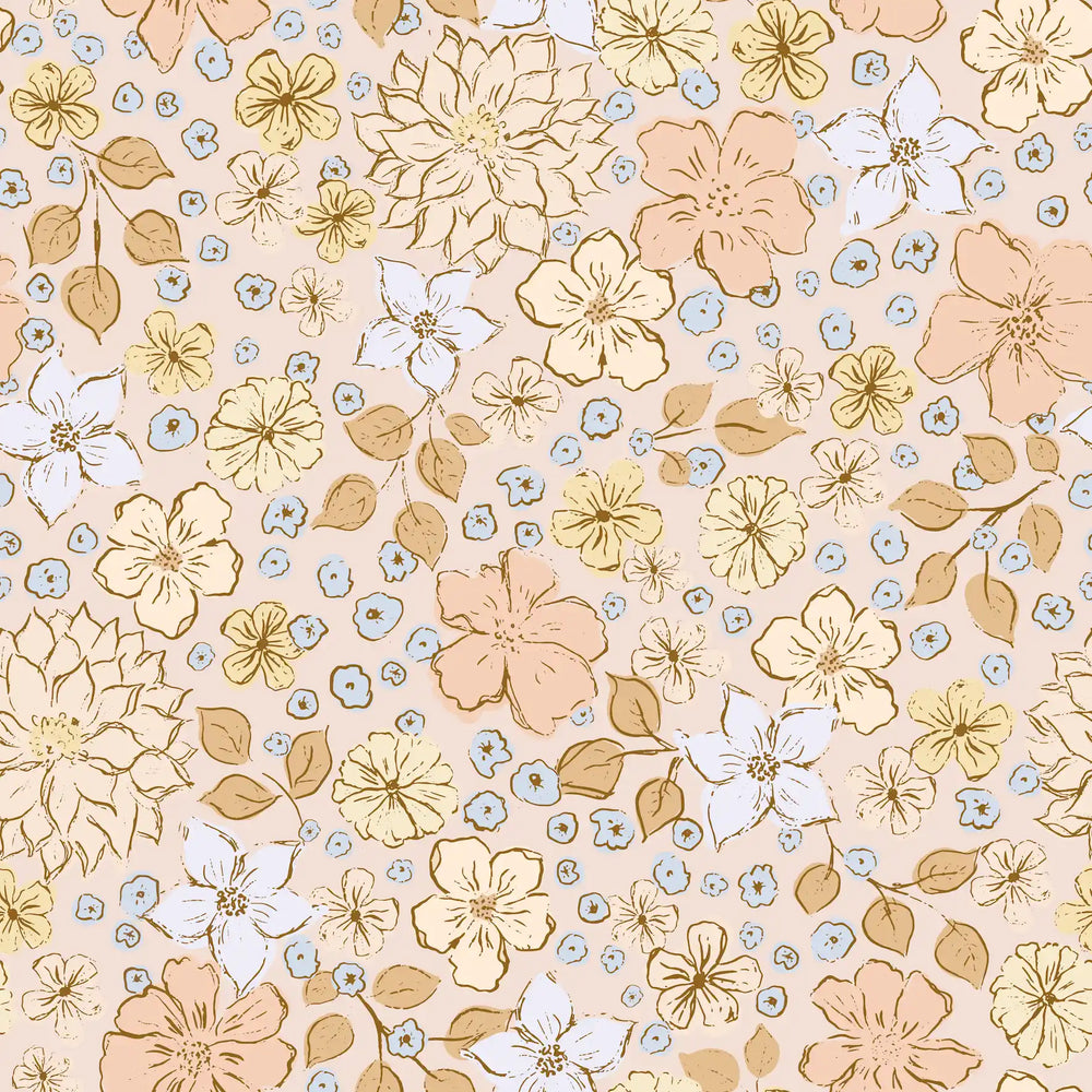Earthy Warm Flowerfield