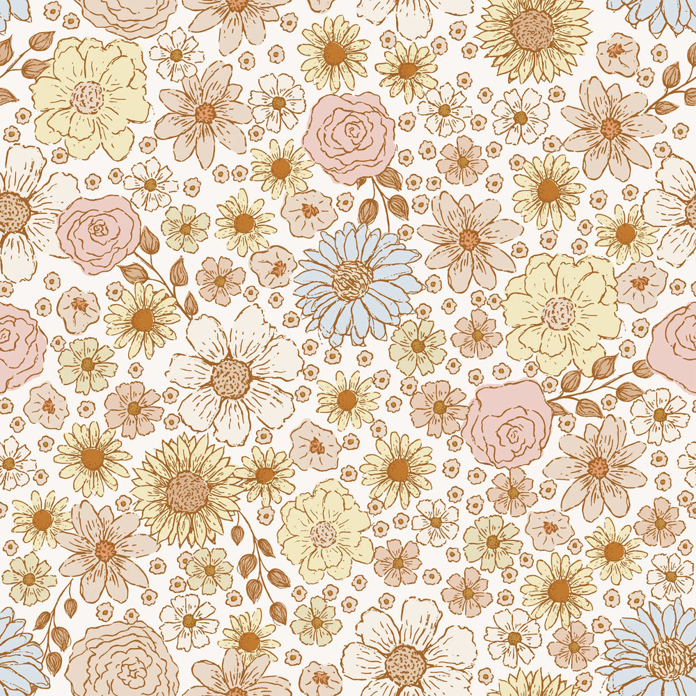 Clara Floral Iceblue