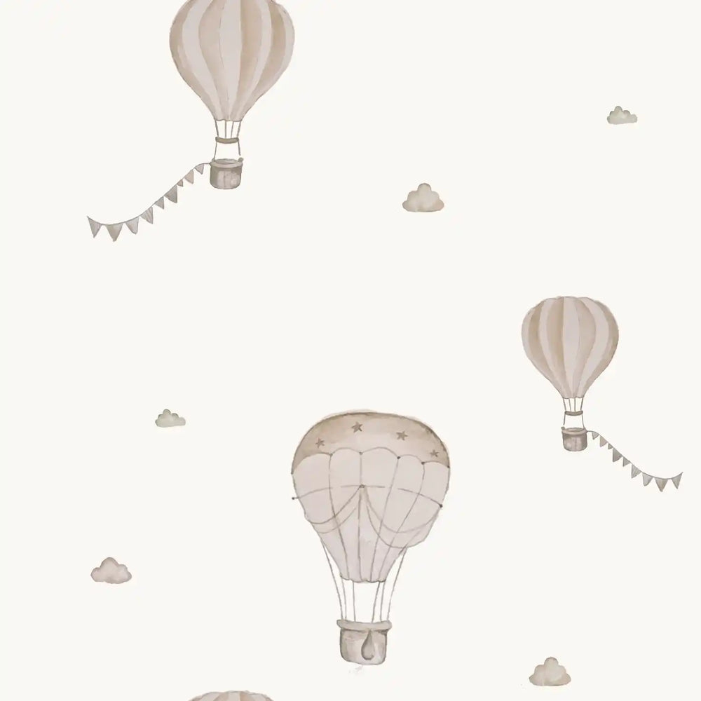 Hot Air Balloon Offwhite