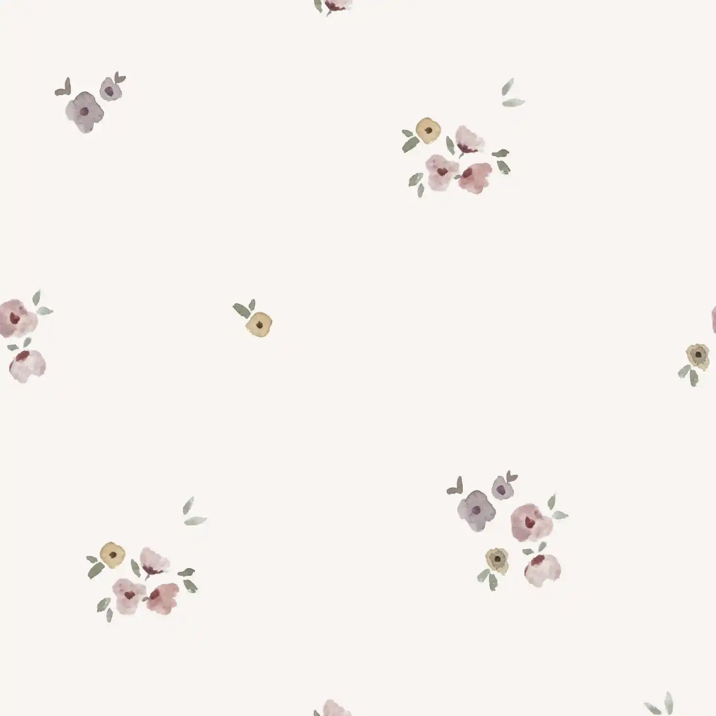 Cute Flowers Coloured