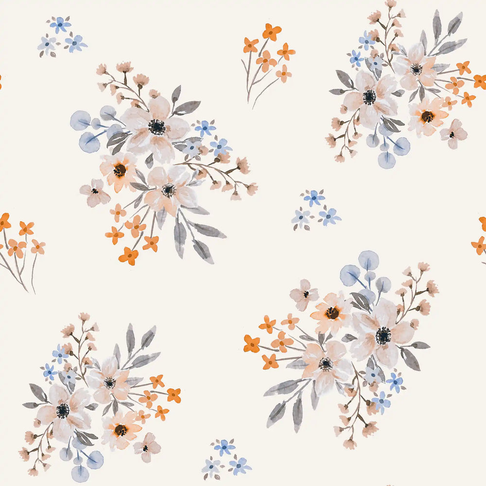 Flower Betty Blue Orange