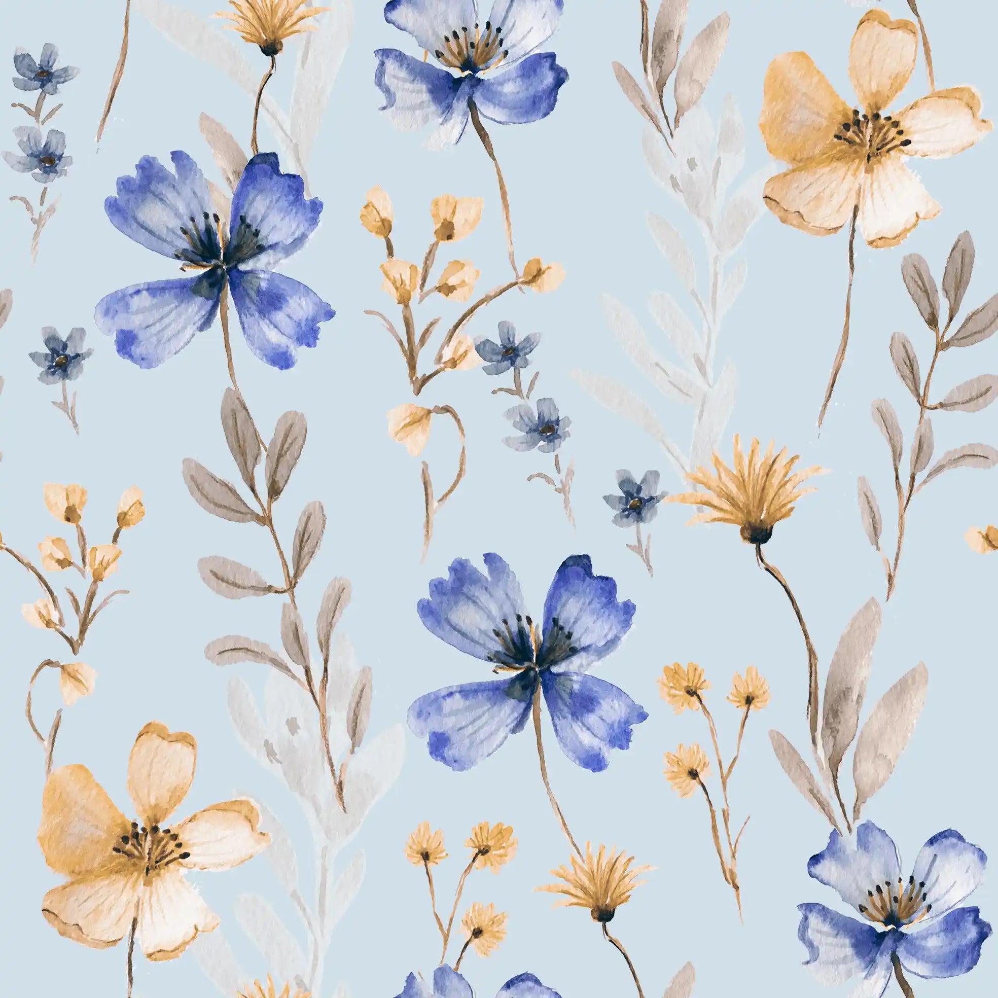 Flower Dream Elli Light Blue