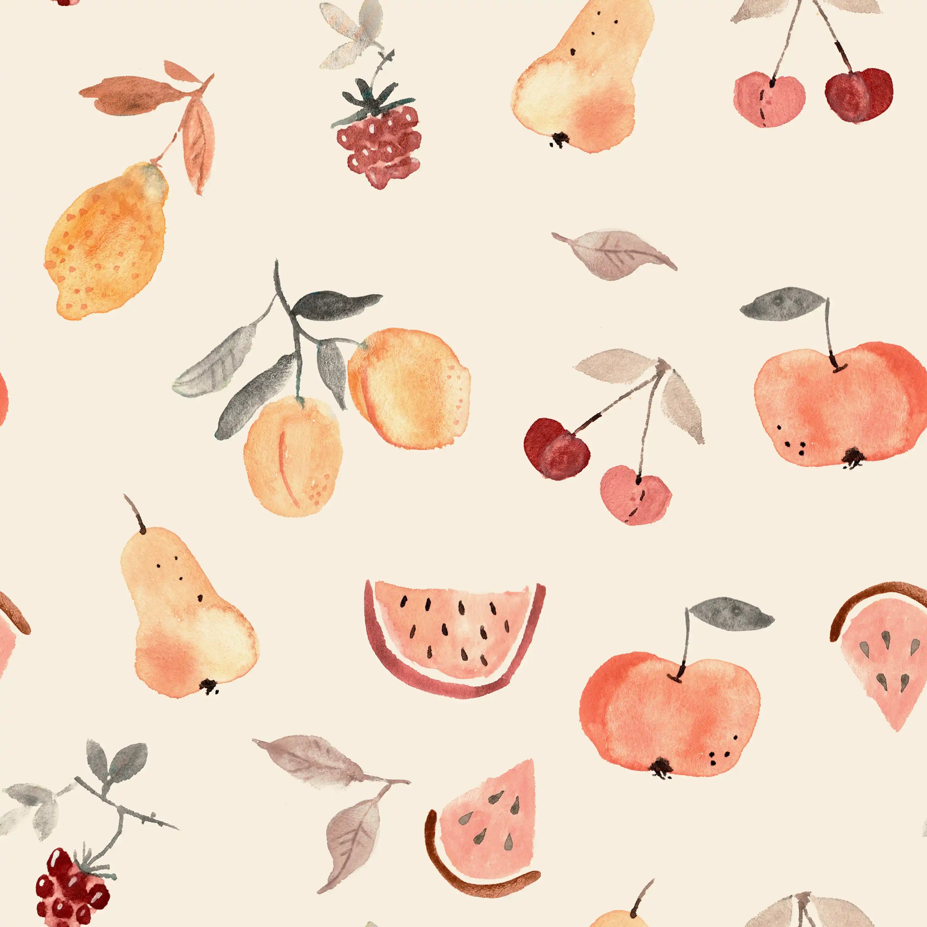 Fruitprint Ecru