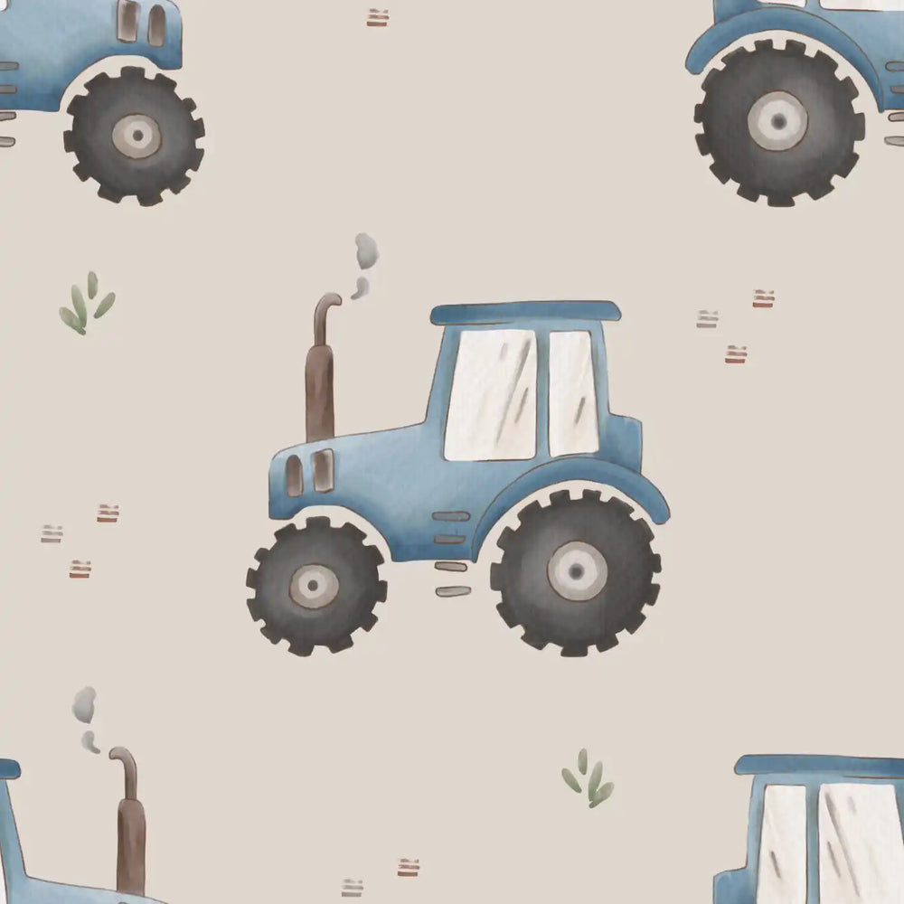 Blue Tractor Beige