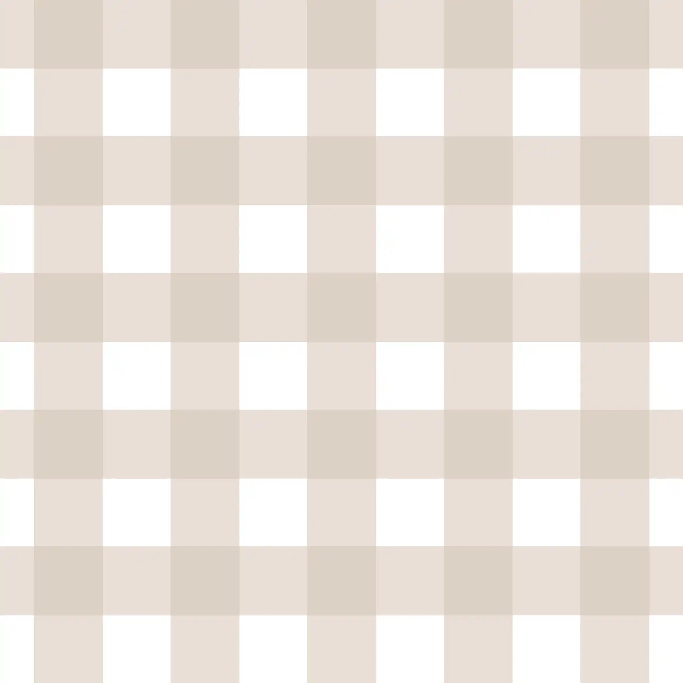Gingham Beige