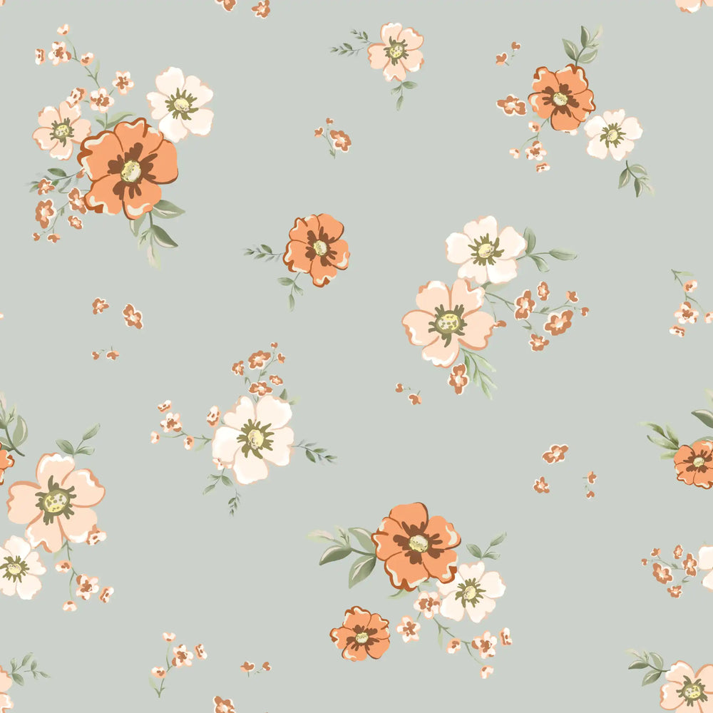 Floral Lori Orange Mint