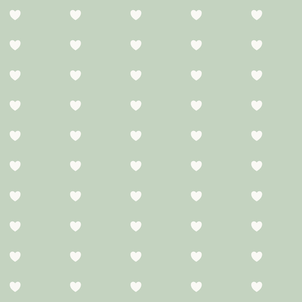 HeartStripes Sage