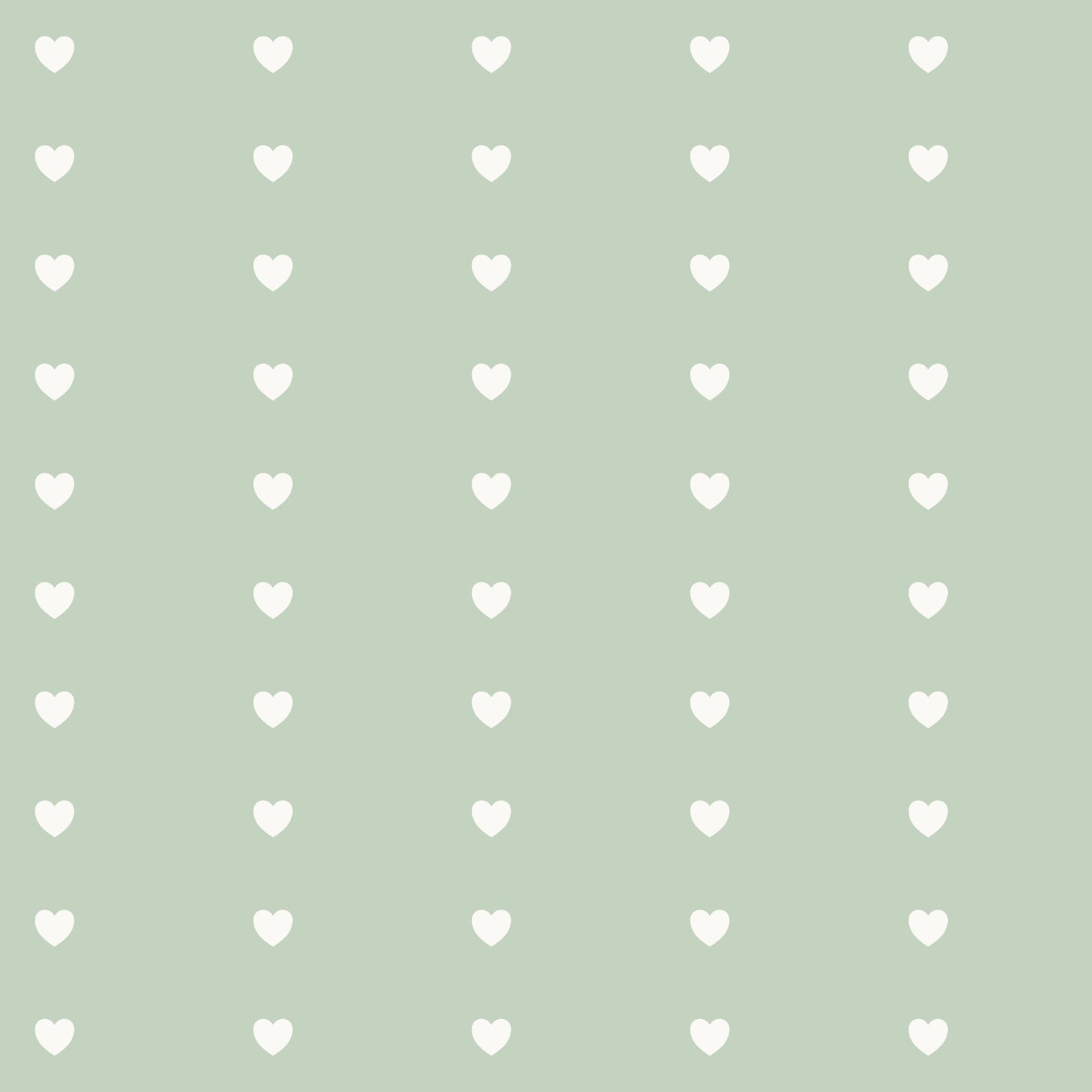 HeartStripes Sage