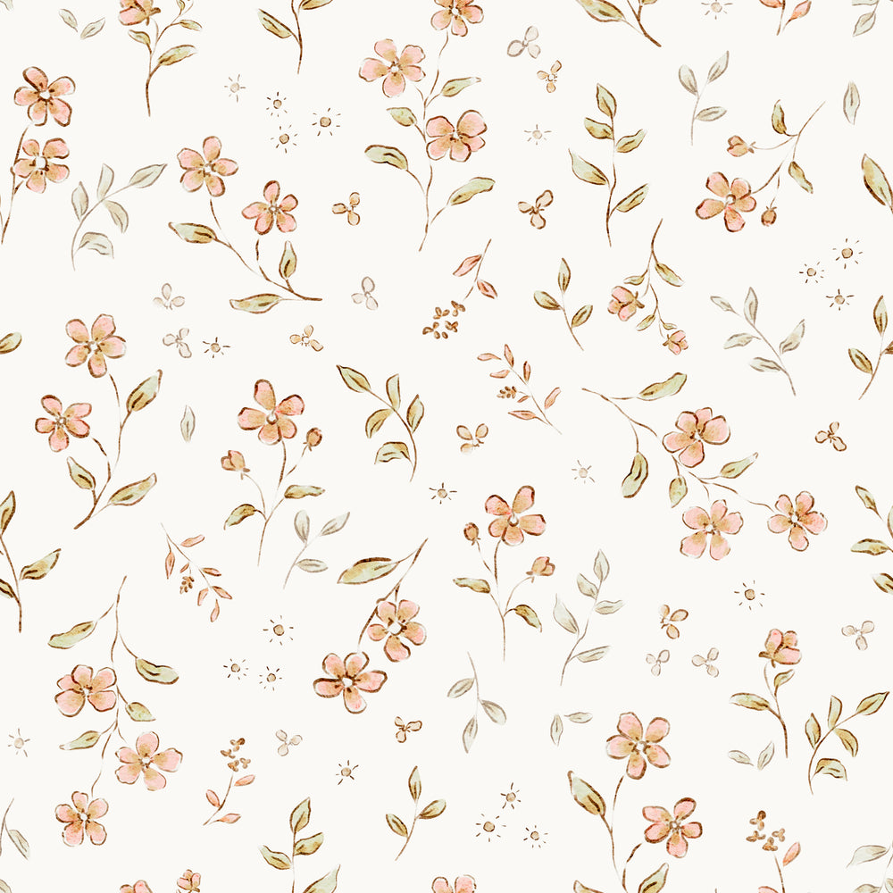 Floral Louise Off White