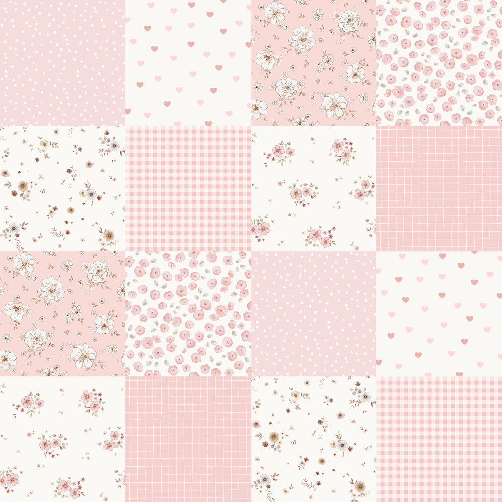 Patchwork Floral Juno – 10cm Squares