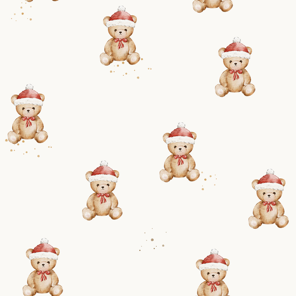 William Teddy Xmas Simple – Off White